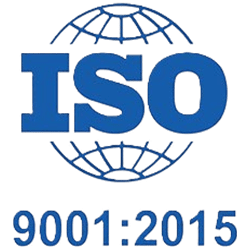 ISO 9001:2015 certified